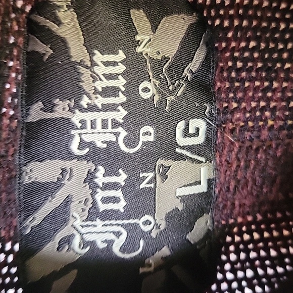 For Him London Men's Sweater Brown and Black long sleeve - Picture 10 of 10